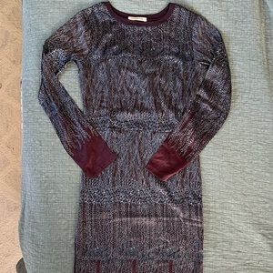 Samantha Sung silk fitted dress